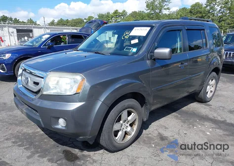 2011 Honda Pilot Ex-L from USA, damaged, VIN 5FNYF4H6XBB012842